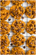 Load image into Gallery viewer, Budget Exclusive 3 ingredient Cake Mix Pumpkin Chocolate Chip Cookies

