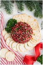 Load image into Gallery viewer, Split Pomegranate Cheese Ball (goat cheese, cream cheese, herbs .... Split Set 1 of 2 total)