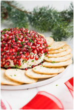 Load image into Gallery viewer, Split Pomegranate Cheese Ball (goat cheese, cream cheese, herbs .... Split Set 1 of 2 total)