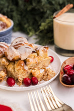 Load image into Gallery viewer, Exclusive Egg Nog Bread Pudding
