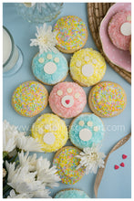 Load image into Gallery viewer, Bunny Print Cookies (Semi-exclusive Set 3 of 3 total)
