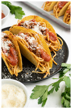 Load image into Gallery viewer, Spaghetti Tacos (Split - Set 1 of 2 total)
