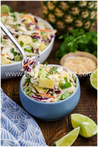 Pineapple Coleslaw